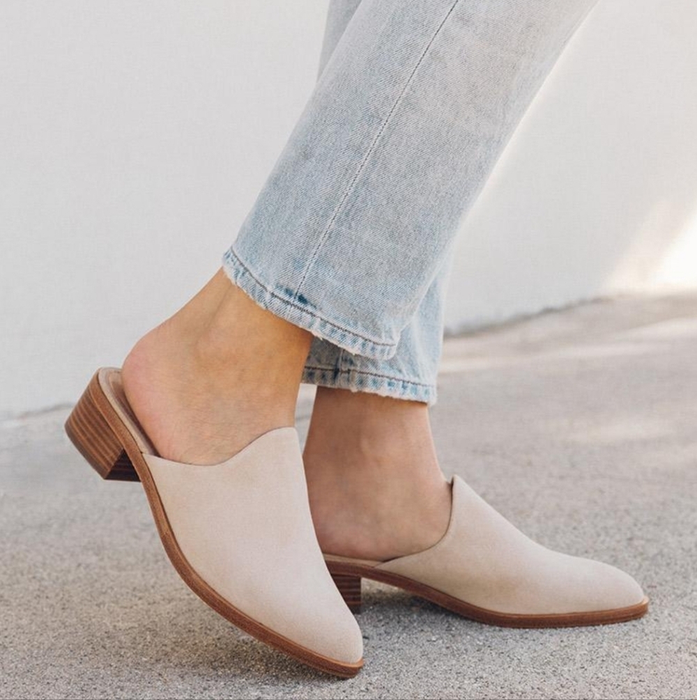 Soludos Women's Cream Mules 9
